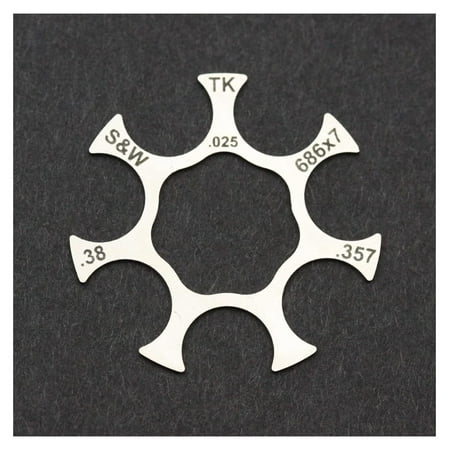 

686PLUS .38/357 Moon Clips Stainless Steel Qty: 10