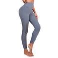 thumbnail image 4 of RUNNING GIRL High Waist Mesh Yoga Leggings for Women Sports Tights M, 4 of 7
