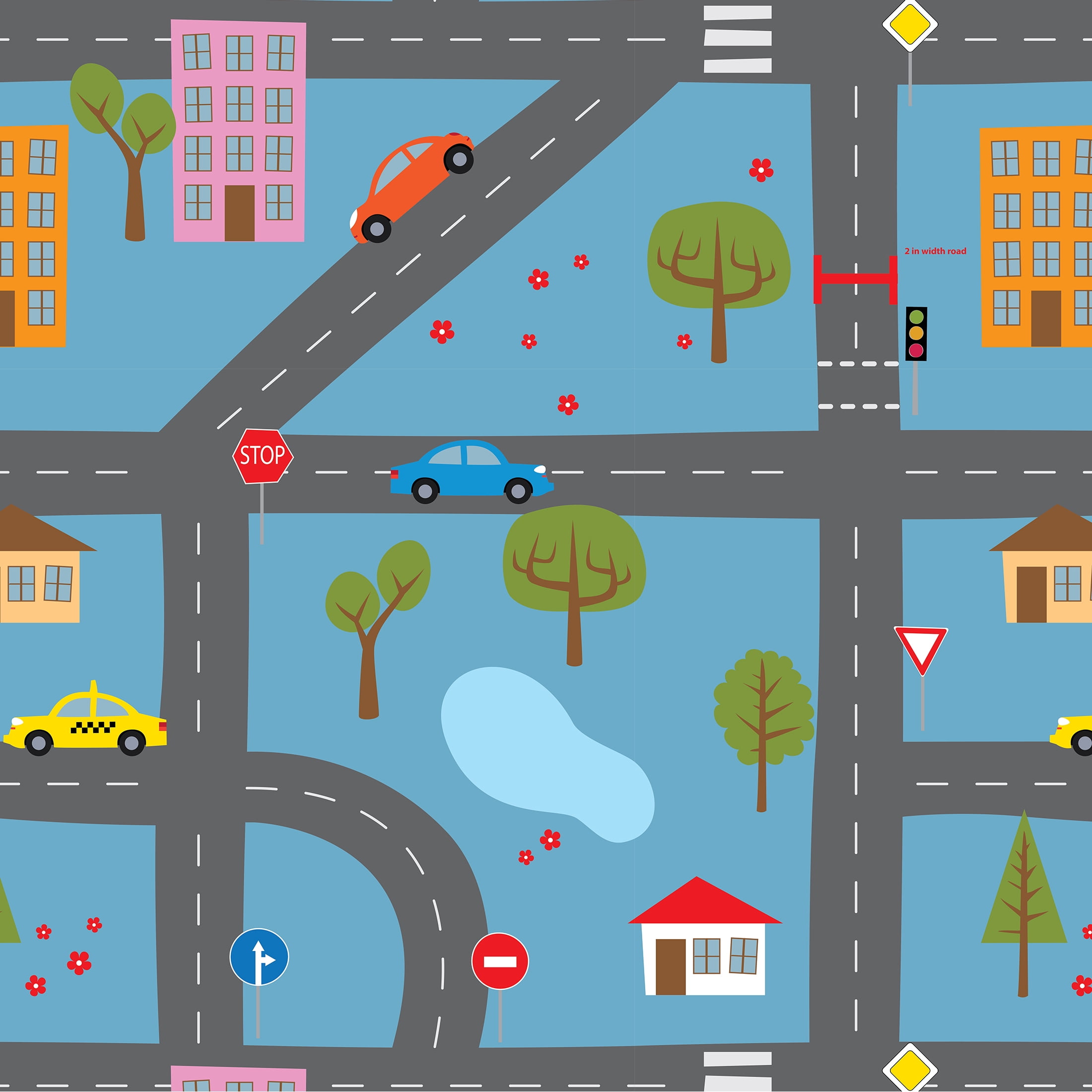 Imaginarium Kids Play Couch, Road Map