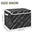 thumbnail image 3 of Ryvnso Hockey Sticks Large Lidded Foldable Storage Baskets Cubes Boxes Lids Bin for Home, 3 of 7