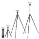 thumbnail image 3 of Tripie K&F Concept Fibra de Carbono Cabezal 360° Tipo Arca, 3 of 8