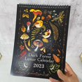 thumbnail image 3 of Dark Forest Lunar Calendar 2023 Wall Calendar Monthly Colorful Wall Calendars, 3 of 3