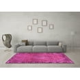 thumbnail image 3 of Ahgly Company Indoor Square Persian Pink Traditional Area Rugs, 7' Square, 3 of 4