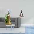 thumbnail image 2 of Majestuosa Escultura De Velero De Pavo Real, Elegante Figura De Animal Y Barco Para Escritorio De Oficina, Entrada, Mesa, Centro De Mesa, Decoración De Hotel Y Sala De Estar., 2 of 8