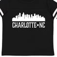thumbnail image 4 of Inktastic Charlotte North Carolina Skyline Nc City Boys or Girls Toddler T-Shirt, 4 of 5