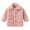 Pink, variant on Mercatoo Girls Fl𝐞ece Jacket Winter Fuzzy Flannel Sherp 1 𝐂hunky Button Down Coat Kids Toddler Long Sleeve Wool Thermal Clothes