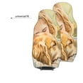 thumbnail image 6 of Sikiie Girl Hugging Dog Flowers Car Seat Protector 2 Pack Car Seat Cushion Mat, Car Seat Covers for SUV, Truck, Van, 6 of 7