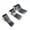 16FT x 4", variant on 16FT x 4" Carbon Fiber Wrap Pin Striping Tape for Cars,Carbon Fiber Tape for All Vehicles Body Components,Universal Automotive Pinstriping Tape Car Decorations for Car Truck ,Black