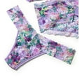 thumbnail image 3 of Hanky Panky Signature Lace Printed Low Rise Thong (PR4911P),Bathe in Petals, 3 of 6