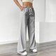 thumbnail image 4 of TaTaai Women's Vintage Printed High Waisted Flared Pants, Tight Fitting Bag Hip Design, All Season Casual Fashion Long Pants Gift, 4 of 9