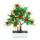 thumbnail image 5 of Mini plantas de bonsái artificiales, decoración de naranjo artificial, plantas artificiales para decoración del hogar en interiores, oficina/alféizar de ventana/patio, exhibición de escritorio, 5 of 7