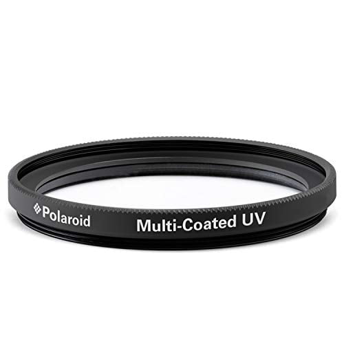 Polaroid Optique -52mm UV Multi-Couches et Filtre de Protection – Compatible avec Tous les Modèles d'Objectifs d'Appareil Photo Populaires
