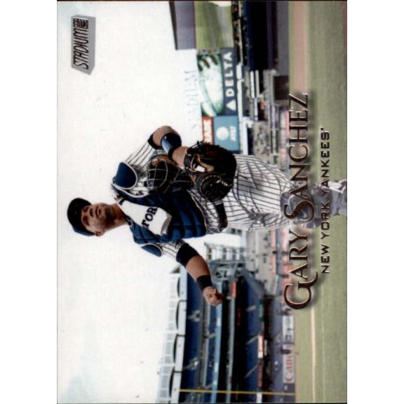 Collectible 2019 Stadium Club #137 Gary Sanchez New York Yankees MLB Baseball Trading Card