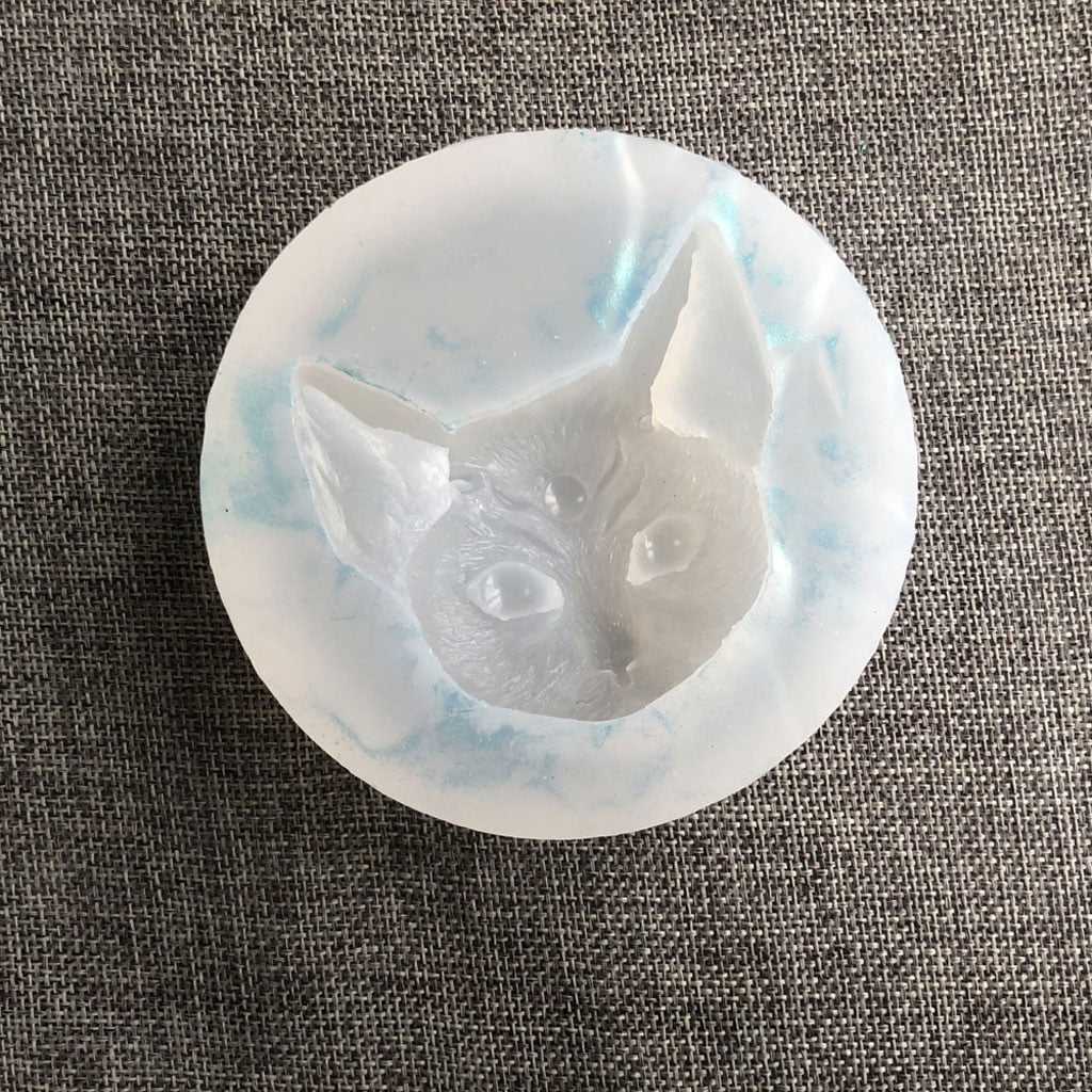 Geometric Ring Silicone Mold-flat Ring Resin Mold-cat Head -  in 2023