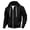 Black-06, variant on LIBRCLO Zip-up Hoodies for Men, Long Sleeve Hooded Fleece Sweatshirts Hoodie Casual Fall Clothes Size M