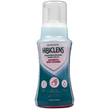 Hibiclens Antimicrobial & Antiseptic Soap and Skin Cleanser Foaming Pump, 8OZ