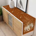 thumbnail image 6 of Pumpkins Fall Table Runner Vintage Floral Thanksgiving Orange Tablerunners 13 x 108 Inch, Table Decorations Tabletop Scarf for Summer Gathering Holiday Farmhouse Kitchen Dining Decor, 6 of 8