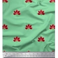 thumbnail image 1 of Soimoi polyester Crepe Fabric Artistic Floral Printed Craft Fabric by the Yard 42 Inch Wide, 1 of 3