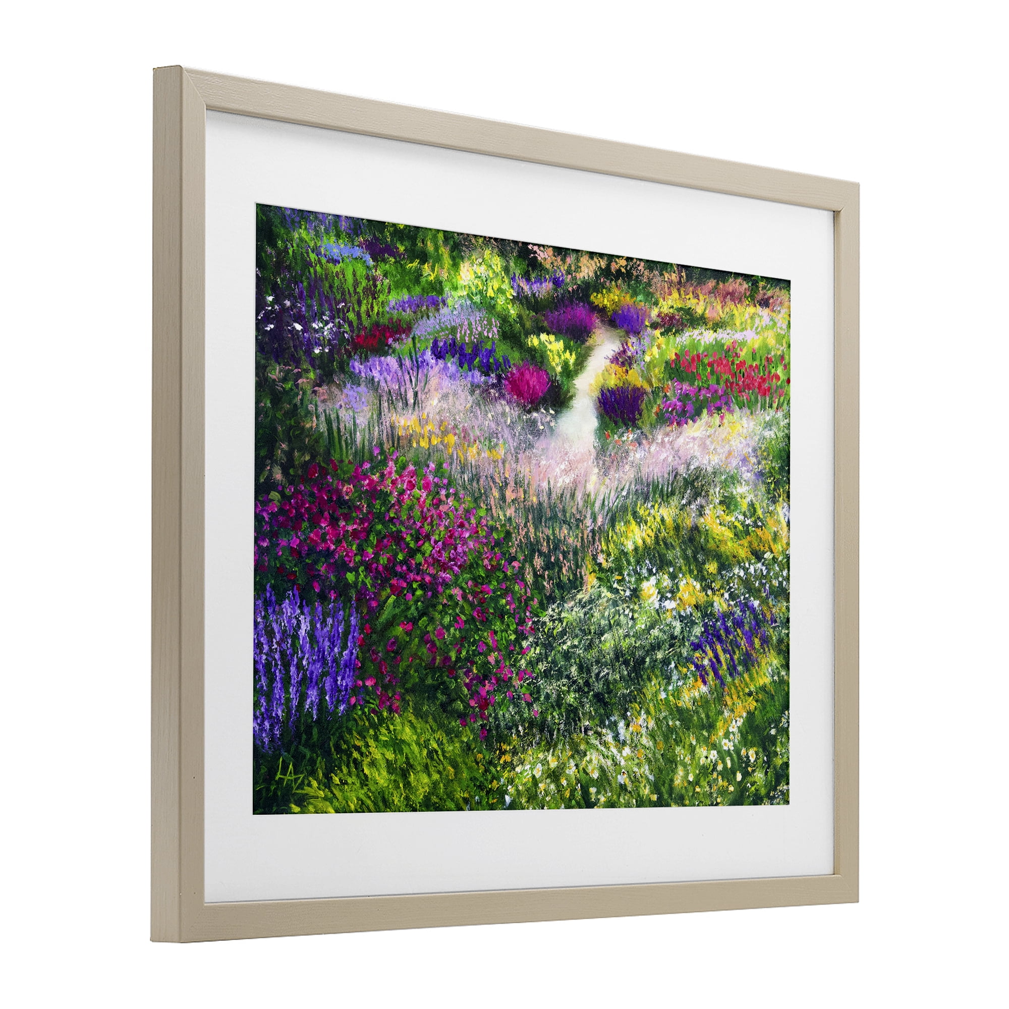 Stupell Industries Breath Of Spring Meadow Birch Framed Print Under Glass, design by Lee Ann Zirbes