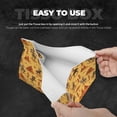 thumbnail image 5 of Lsque Brave Cowboys Printed Long Tissue Box Cover Holder, Facial Paper Organizer Dispenser,Triangle with Bottom Belt, PVC Leather Decorative Organizer, 5 of 9