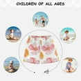 thumbnail image 6 of FORMRS Boys Swim Trunks Quick Dry Mesh Liner Boardshorts Sizes XS-XL, Floral Orange, 6 of 7