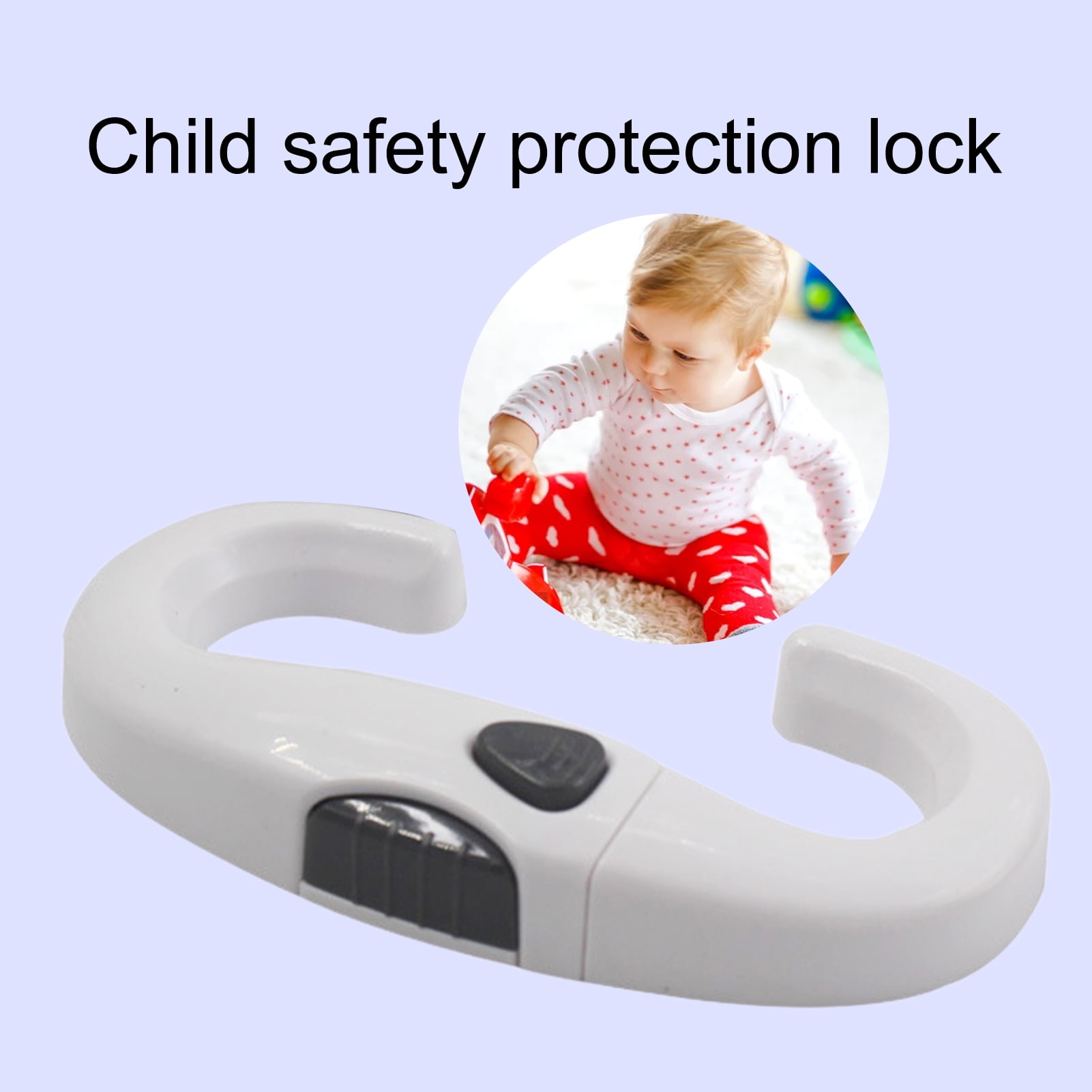 3Pcs/Set Child Safety Strap Locks Multi-Use Adhesive Plastic Baby