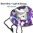 thumbnail image 6 of NevEND Sun Hat Foldable Boonie Hat,Wide Brim Bucket Hat for Fishing Hiking Camping L-XL Camo Purple, 6 of 6