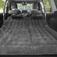 thumbnail image 1 of Inflatable Car Mattress with Pump, Premium Flocking PVC, Soft Breathable, for Travel and Camping, 1 of 7