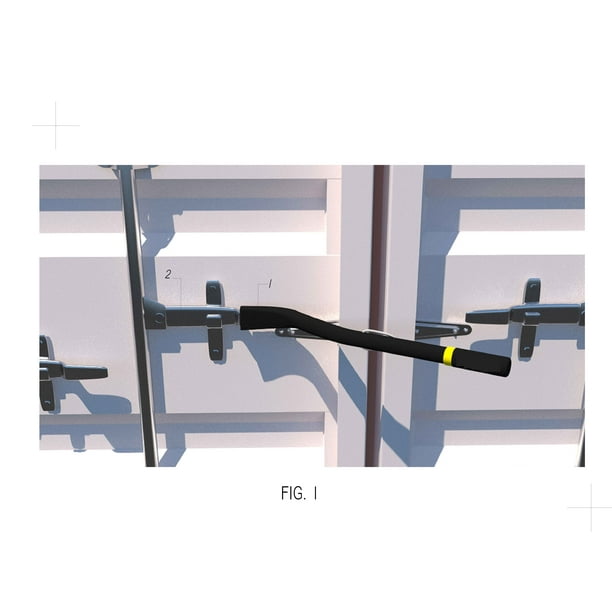 Shipping Container Leverage Bar OPNBar Version 2 New Angle Bend with