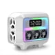 thumbnail image 3 of Altavoz Bluetooth Altavoz Estéreo Cargador Inalámbrico Almohadilla Luz LED Despertador Estación de Carga Rápida para Teléfono Inteligente A, 3 of 5