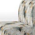 thumbnail image 4 of Designart « City Geometry » Fauteuil d'Appoint Rembourré Gris à Motif Abstrait - Fauteuil Moderne pour Salon, 4 of 7