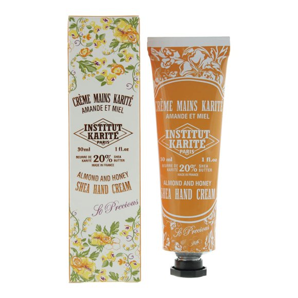 Crema de manos con karité y miel de almendras de Institut Karite Paris, 30 ml