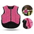 thumbnail image 3 of Chaleco protector corporal para montar a caballo, chaleco ecuestre para niños, chaleco ecuestre de espuma para niños, chaleco protector corporal ecuestre, diseño aerodinámico, 3 of 14