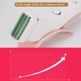 thumbnail image 1 of USB Women Waterproof Electric Body Hair Removal Machine Devices with Base, 1 of 8