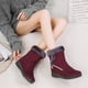 thumbnail image 5 of Invierno nuevas botas de nieve cálidas para mujer zapatos de mujer informales de tacón bajo de gamuza con cadena lateral Wmkox8yii ghj1664, 5 of 9