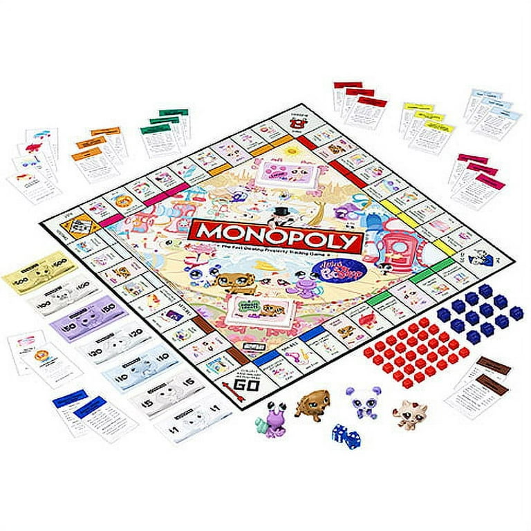  Monopoly - Littlest Pet Shop Edition : Toys & Games