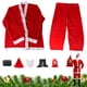 thumbnail image 3 of Túnica Papá Noel Disfraz Cosplay Navidad Traje Fiesta Carnaval para Adultos/niños Rojo, 3 of 9