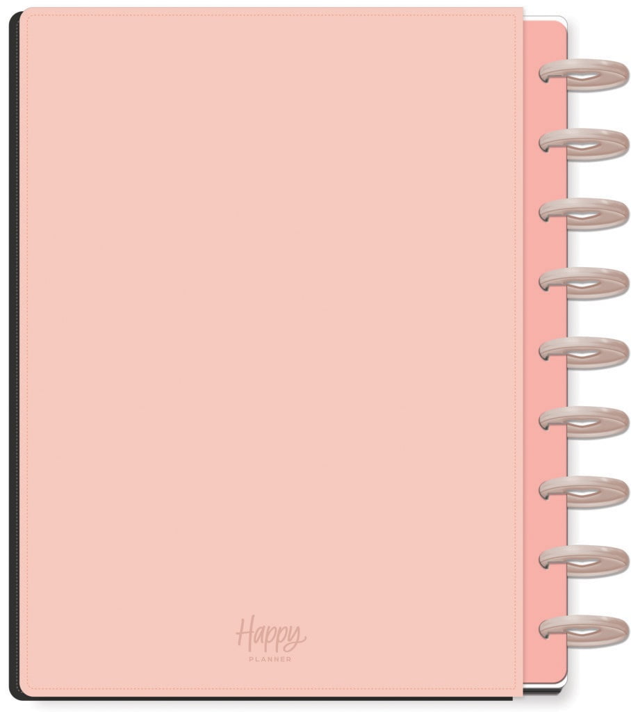 Happy Planner Vegan Leather Disc Bound Dated Planner-Pop Splash Patchwork; Jan '26 - Dec '26