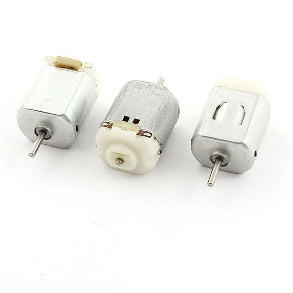 Unique Bargains 3 Pieces Micro Motor DC 6V 5000RPM 25x20x15mm for Toys DIY