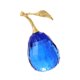 thumbnail image 2 of Mini adorno de frutas de pera, estatua de recuerdo de boda, coleccionables, regalo de mesa decorativo para mesa, vacaciones, oficina, boda, decoración Azul Soledad estatuilla de arte, 2 of 7