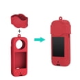 thumbnail image 4 of keepw Case Protective Panoramic Camera Accessories Cases Pure Simple Comfortable Soft Skin Sleeve No Dust for X3 Red, 4 of 8