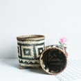 thumbnail image 6 of Masteelf  Rattan Trash Can Boho Waste Basket for Bathroom Woven Paper Office, 6 of 8