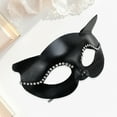 thumbnail image 4 of Unique Bargains 1 Pce Masque de Fête pour Chat Réutilisable Noir EVA, 4 of 5