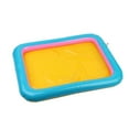 thumbnail image 1 of Funny Kid Square Inflatable Elevated Large Sandbox Tray Castle Stacking Play Toy  DIY Toys, 1 of 6
