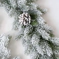 thumbnail image 4 of Festive Christmas Garland Tabletop Decoration Full PE Rattan Greenery for Holiday Party Centerpiece, 4 of 5