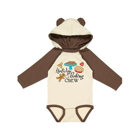 

Inktastic Holiday Baking Crew Gift Baby Boy or Baby Girl Long Sleeve Bodysuit