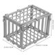 thumbnail image 2 of 2pcs Mini Cage Model Plastic Small Cage Model Cage Prop Simulation Animal Cage Prop, 2 of 4