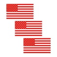thumbnail image 1 of American US Flag Vinyl Decal Sticker for Laptop/Car/Truck/Window/Bumper (Matte Red, 5in [3-Pack]), 1 of 4