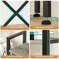 thumbnail image 5 of Walsunny Triple Wide 4 Tier Bookshelf Bookcase Wooden Bookshelves with 11 Open Display Shelves for Bedroom Living Room Home Office,Gray, 5 of 9