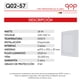 thumbnail image 3 of Qop Lampara De Sobreponer Cuadrado  28w 3000/6500k Pack De 2pz, 3 of 3